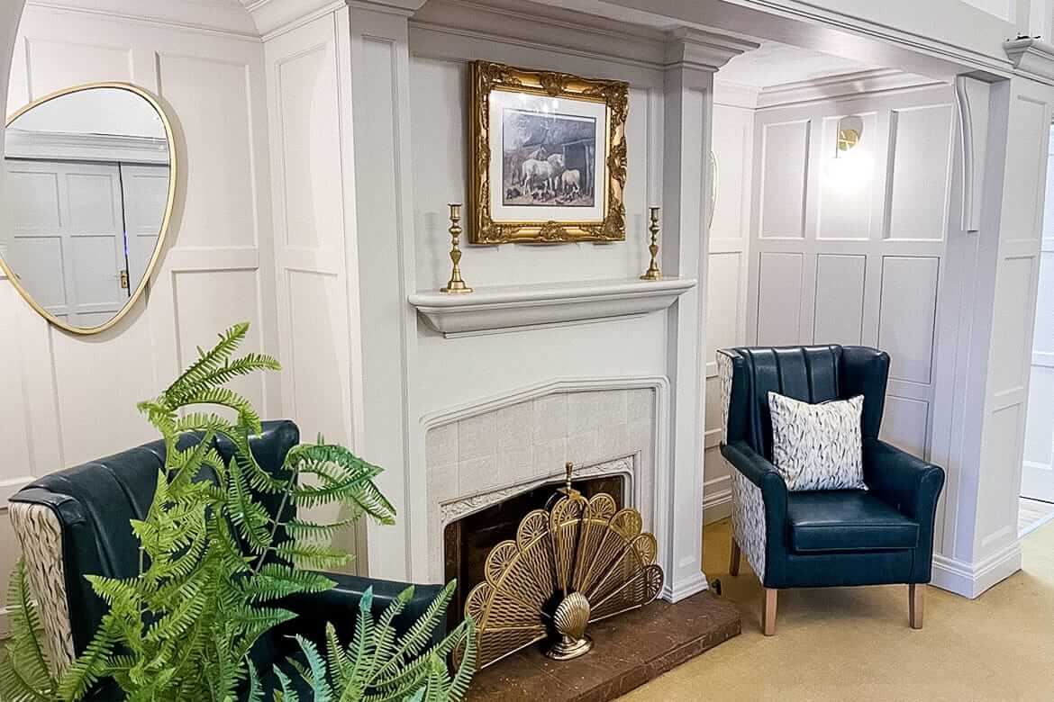 care home lounge interior design