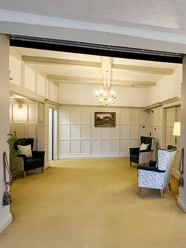 care home lounge interior design